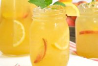 Sun Drenched Peach Lemonade