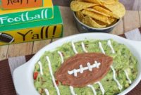 Touchdown Guacamole: Easy Homemade Football Dip for Game Day