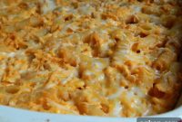 Ultimate Buffalo Chicken Pasta Bake