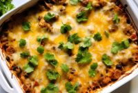 Your Go To Weight Watchers Mexican Casserole for Weeknights