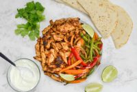 Sizzling Blackstone Chicken Fajitas