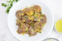 Crispy Blackstone Smashed Potatoes