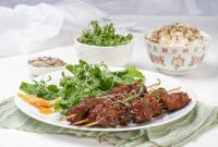 Green Tea Infused Beef Skewers