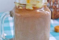 Decadent Slow Cooker Salted Caramel Hot Chocolate