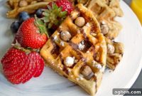 Irresistible Reese’s Puffs Waffles
