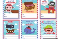 DIY Printable Pirate Valentines for Kids