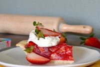 Delightfully Light Strawberry Pie