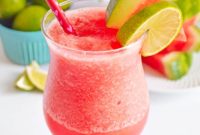 Watermelon Frost Margaritas