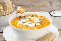 Velvety Roasted Carrot Soup