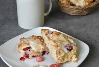 Guilt-Free Strawberry Scones
