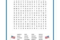Free Printable Veterans Day Word Search