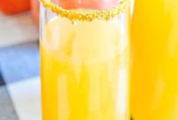 Sparkling Apple Mimosas
