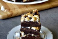 Weight Watchers’ Classic S’mores Brownies