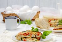 Spinach Tomato Turkey Ham Frittata Weight Watchers Perfect Breakfast