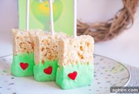 Grinchy Green Krispie Treats