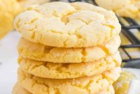 Zesty Three-Ingredient Lemon Cake Mix Cookies