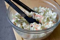 Skinny Creamy Coleslaw