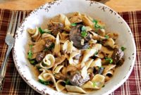 Creamy Instant Pot Beef Stroganoff