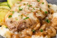 Caramelized Onion Pork Chops