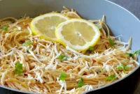 Light Lemon Butter Spaghetti