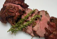 Succulent Smoked Lamb Leg