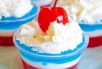 Red, White & Boozy Jell-O Shots
