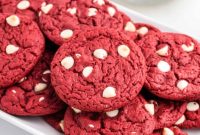 Quick Red Velvet Cookies