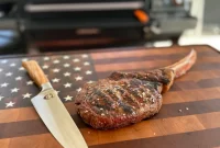 Traeger Smoked Tomahawk Steaks