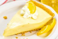 Zesty Lemon Icebox Pie