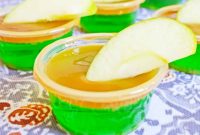 Spiced Caramel Apple Jello Shots