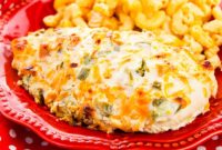 Creamy Jalapeño Stuffed Chicken
