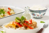 Weight Watchers’ Bell Pepper Chicken Casserole