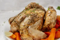 Easy Slow Cooker Whole Chicken