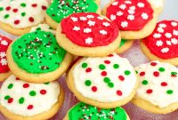 Tender Holiday Frosted Cookies