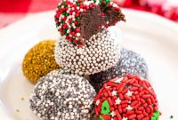 Easy No-Bake Brownie Truffles