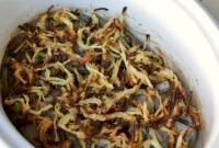 Effortless Weight Watchers Slow Cooker Green Bean Casserole