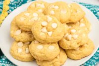 Zesty Lemon Pudding Cookies