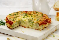 Cheesy Broccoli Breakfast Casserole