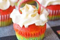 Kaleidoscope Cupcakes