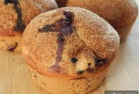 Cinnamon Sugar Blueberry Muffins