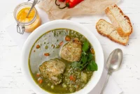 Peruvian Aguadito Chicken Soup