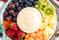 Luscious Cream Cheese Fruit Dip