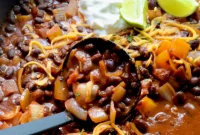 Weight Watchers Meatless Black Bean Chili