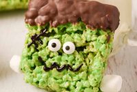 Monster Mash Krispie Treats