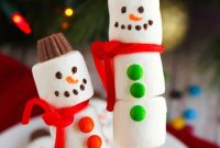 Whimsical Snowman Marshmallow Pops