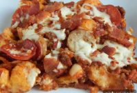 Cheesy Pizza Bubble Bake