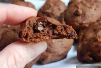 Decadent Double Chocolate Peanut Butter Banana Cookies