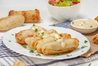 Game Day MVP: Buffalo Chicken Egg Rolls