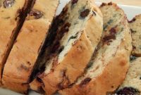 Decadent Dark Chocolate Blueberry Loaf