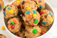 Monster Cookie Energy Bites